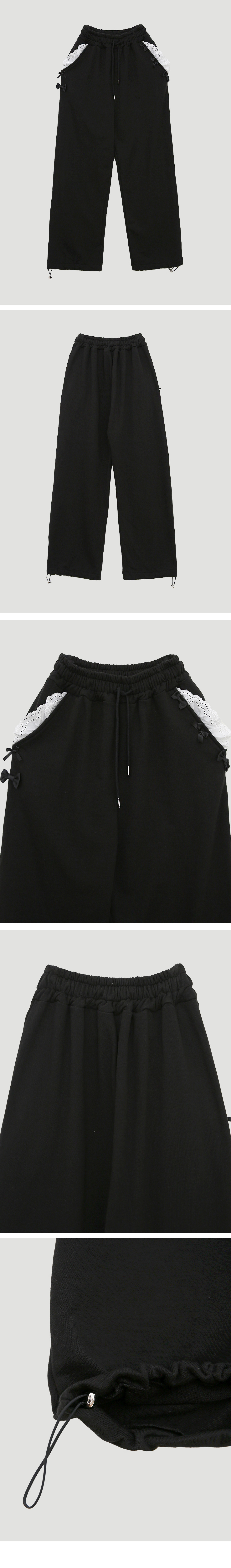 Ribbon Park string pants_bk_detail