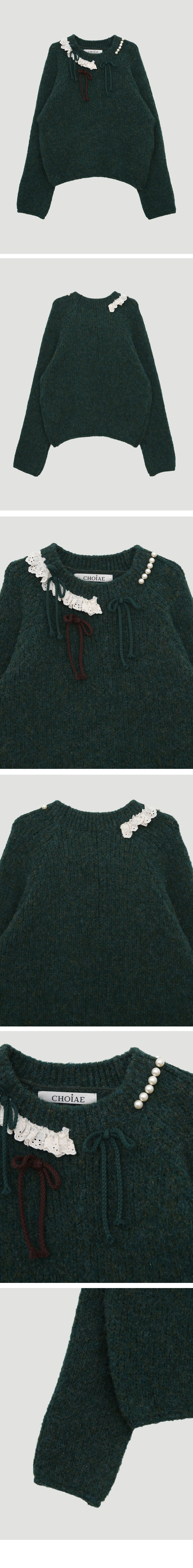 Foret Ribbion Knit_detail