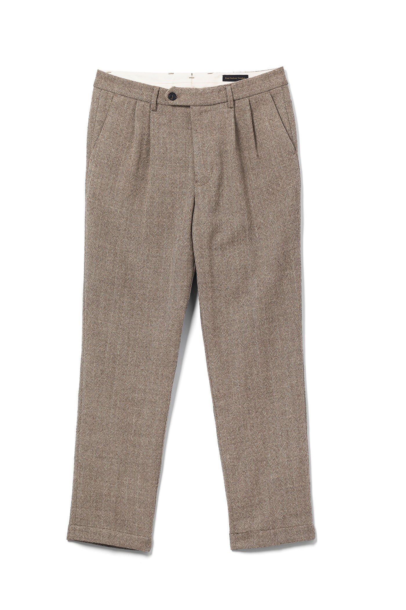 MARTIN 2 PLEATS SARTORIAL PANTS 'BROWN'_01