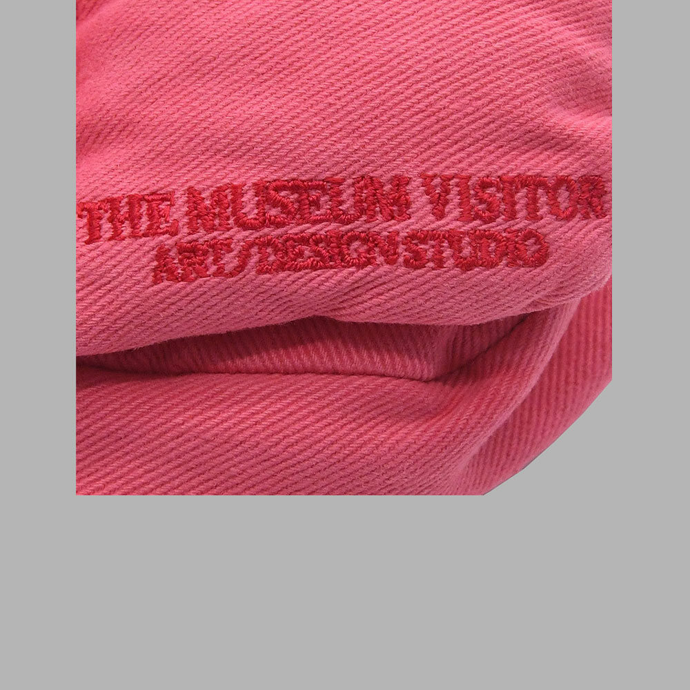 【THE MUSEUM VISITOR】 DYEING CUSHION MINIBAG (PINK) 한섬 EQL