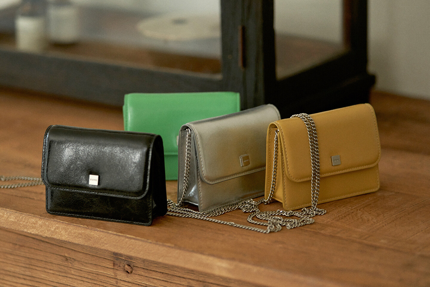 ●DEMERIEL●VOLUME WALLET BAG ミニ 韓国人気 可愛い 한섬 EQL