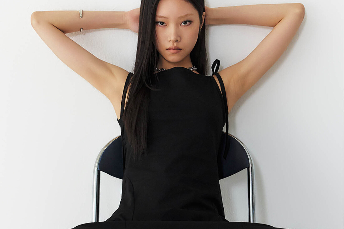YUNSE ♥ 2 Way String Sleeveless Dress /追跡付 25SS COLLECTION - 25SS COLLECTION - 윤세 (YUNSÉ)