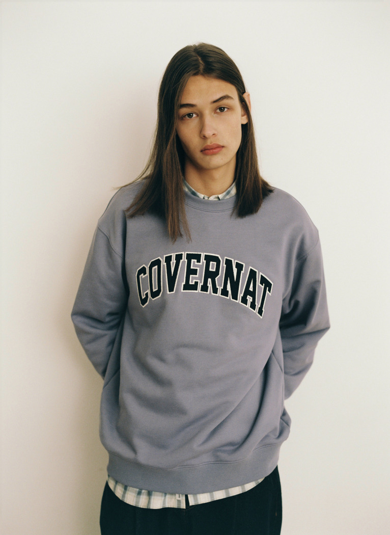 【COVERNAT】★男女兼用★24SS Cロゴフディー セール】【COVERNAT】C LOGO HOODIE / カバーナット Cロゴ