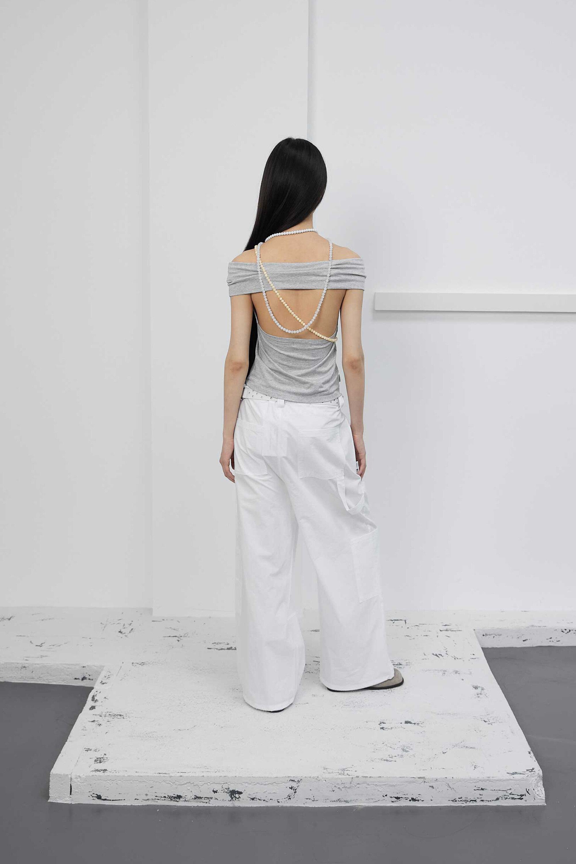 [CERRIC] BOTH SIDE STRING TOP ☆送料込☆ CERRIC BOTH SIDE STRING TOP CERRIC Top #세릭반팔,#세릭,#세