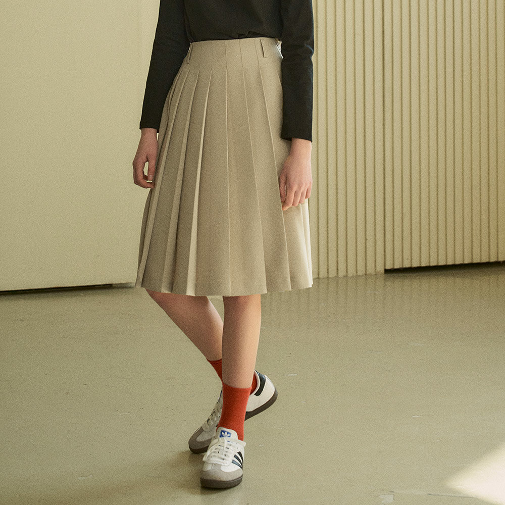 スカート Siyazu SIST9036 Naked Banding Skirt_Skin beige Bias Midi Skirt PDF Pattern, Silk Skirt Sewing Instruction