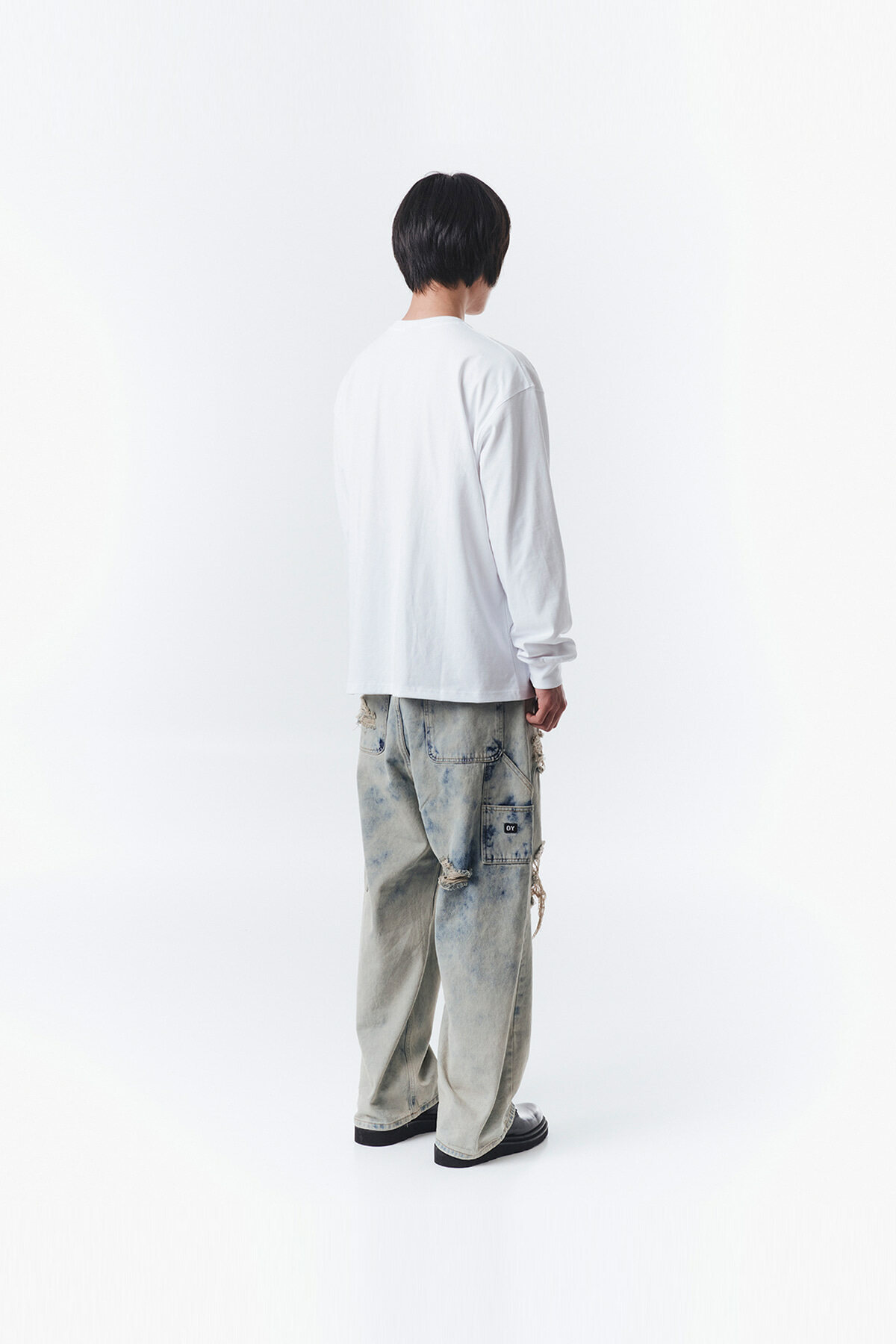 ★OY★EMOTION CAT LONG SLEEVE-WHITE★正規品/韓国直送料込 한섬 EQL