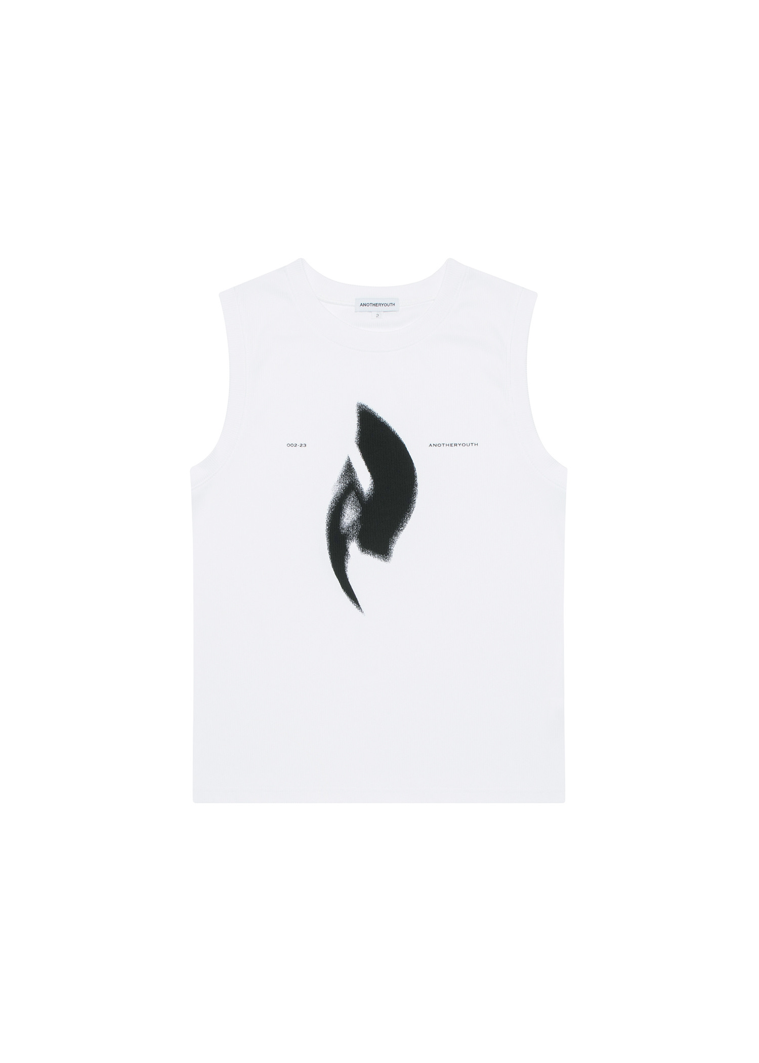 ●ANOTHERYOUTH● slit sleeveless - white / unisex 한섬 EQL
