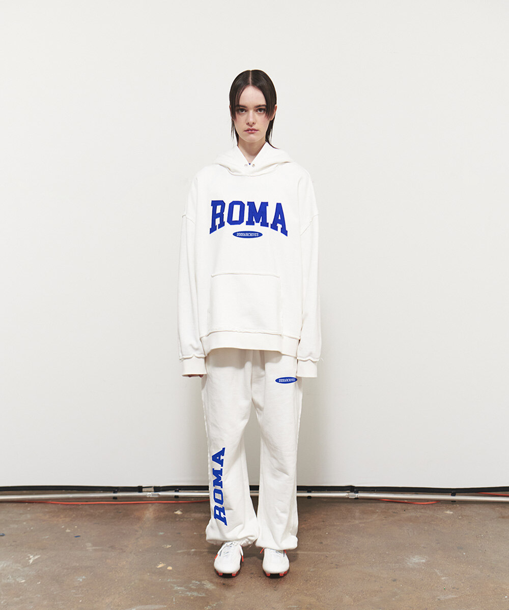 2000ARCHIVES★韓国★人気★男女兼用★SOUVENIR ROMA HOODIE 한섬 EQL
