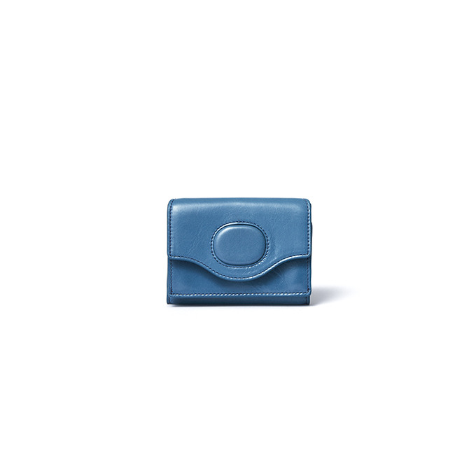 長財布 HYETHE EGGSHELL MEDIUM WALLET_DUSTY BLUE DIESEL】新作☆綺麗めブルー色☆長財布☆国内発送で安心 (DIESEL