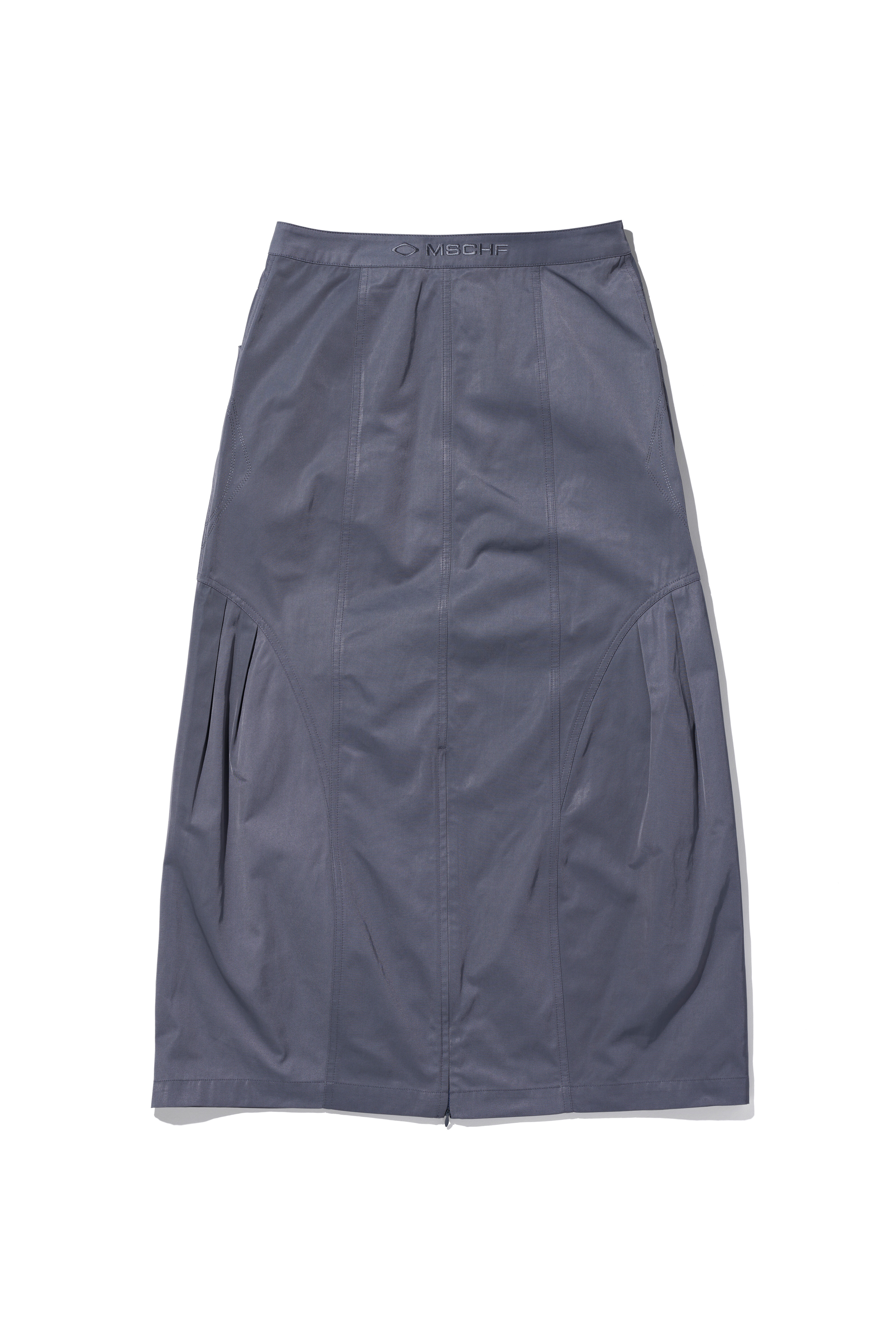 【MISCHIEF】 RHOMBUS LONG SKIRT BLUE GREY W) 미스치프 롬버스 롱 스커트 블루 그레이 | Mischief | KREAM