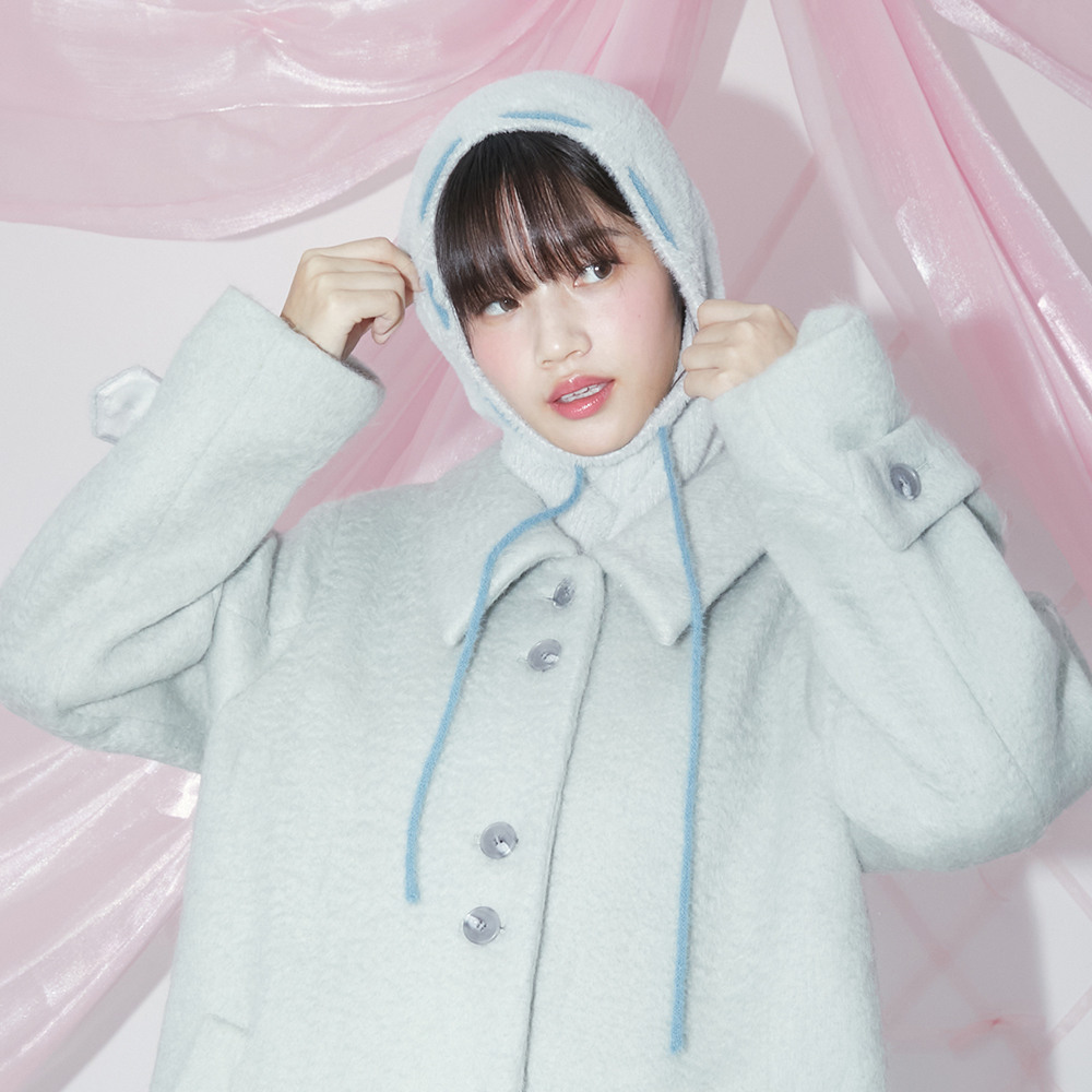 MARGARIN FINGERのSTITCH BRUSH BALACLAVA 全3色 MARGARIN FINGERのSTITCH BRUSH BALACLAVA 全3色 帽子（レディース）