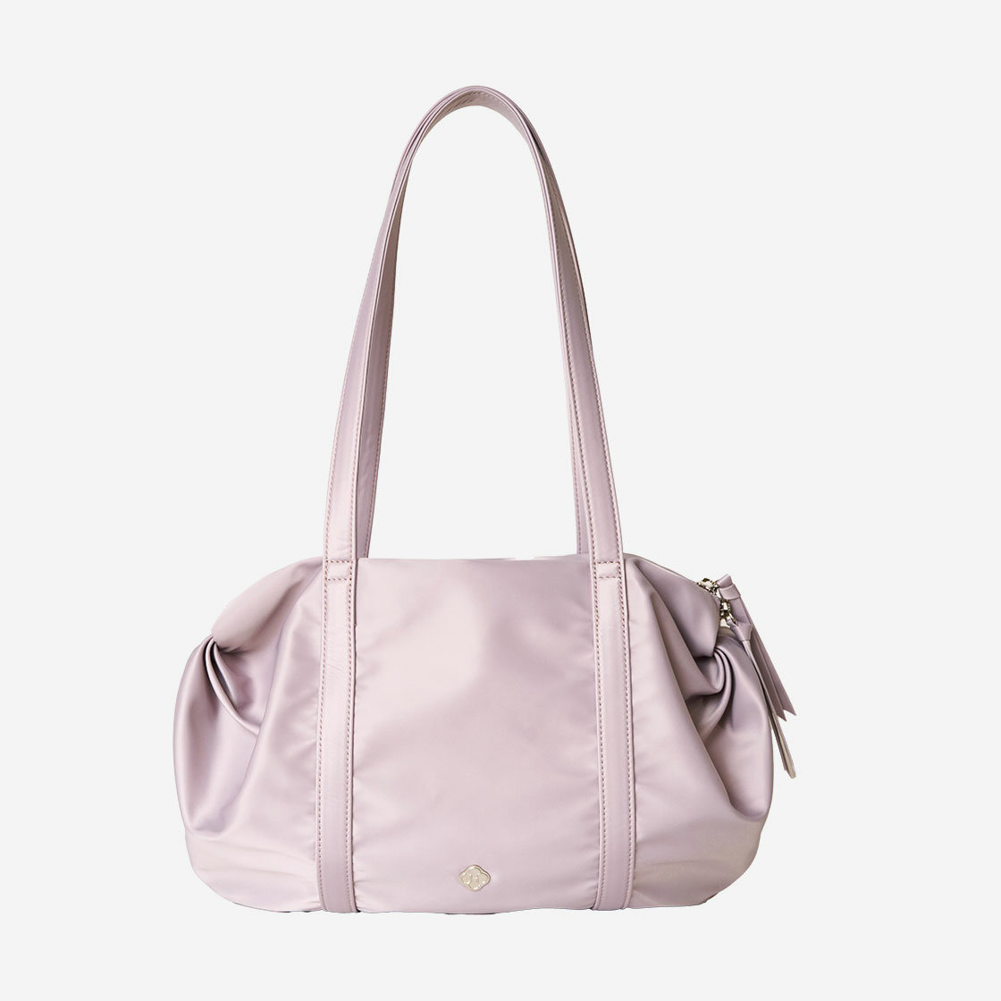 【HEEARI】Aurora Shirring Duffle Bag★フラワー HEEARI】Aurora Shirring Duffle Bag☆フラワー (HEEARI