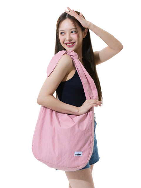 Anorak Tie Big Bag (Pink) 