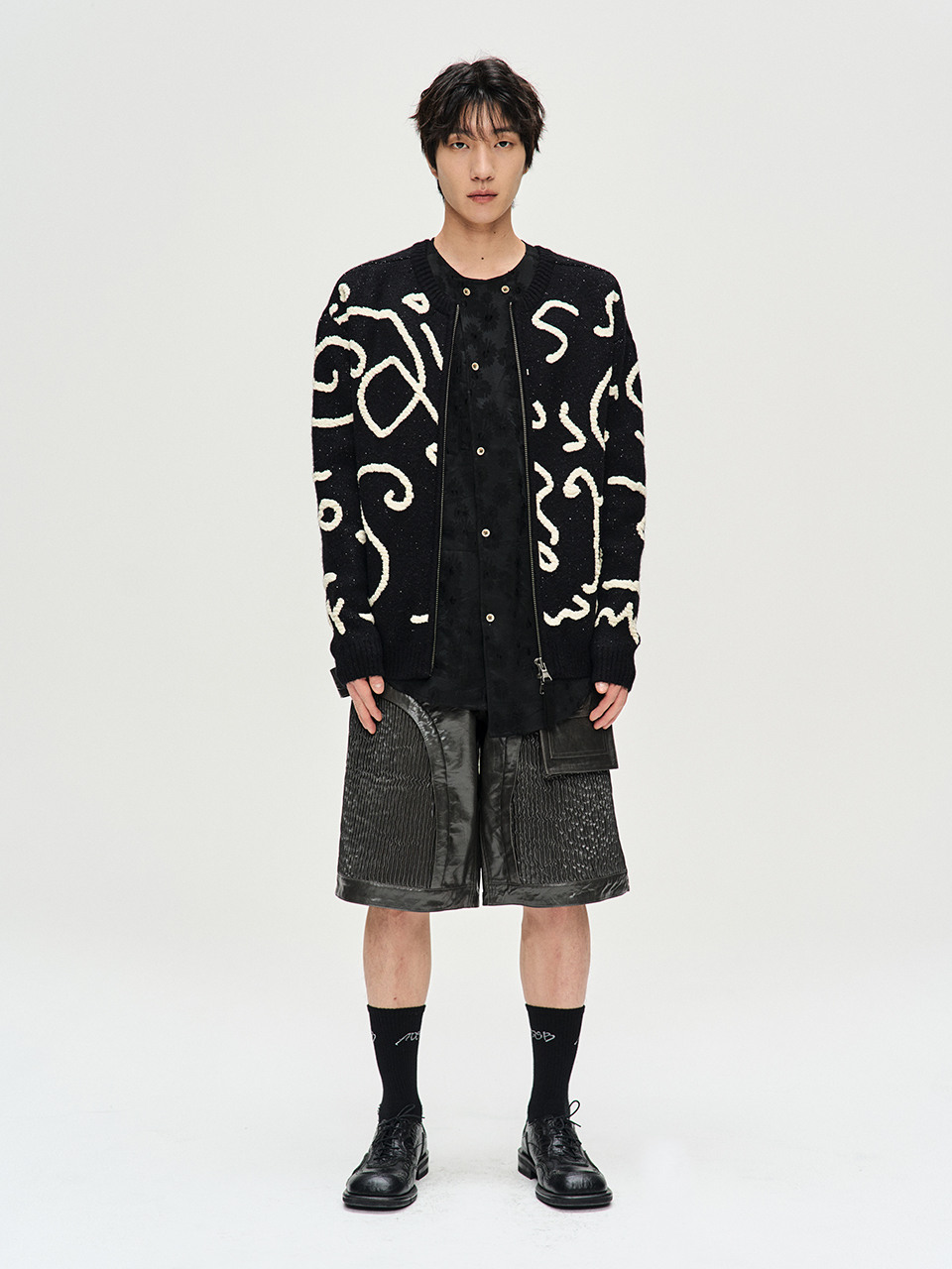 アウターその他 ANDERSSON BELL Unisex Norwegian N2B jumper awa690uBLACK A24F Andersson Bell] Unisex Norwegian N2B Jumper Black