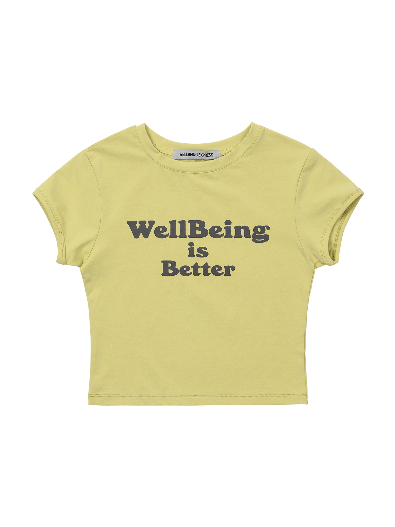 韓国人気[WELLBEING EXPRESS] WELLBEING IS BETTER HALF SLEEVE 한섬 EQL