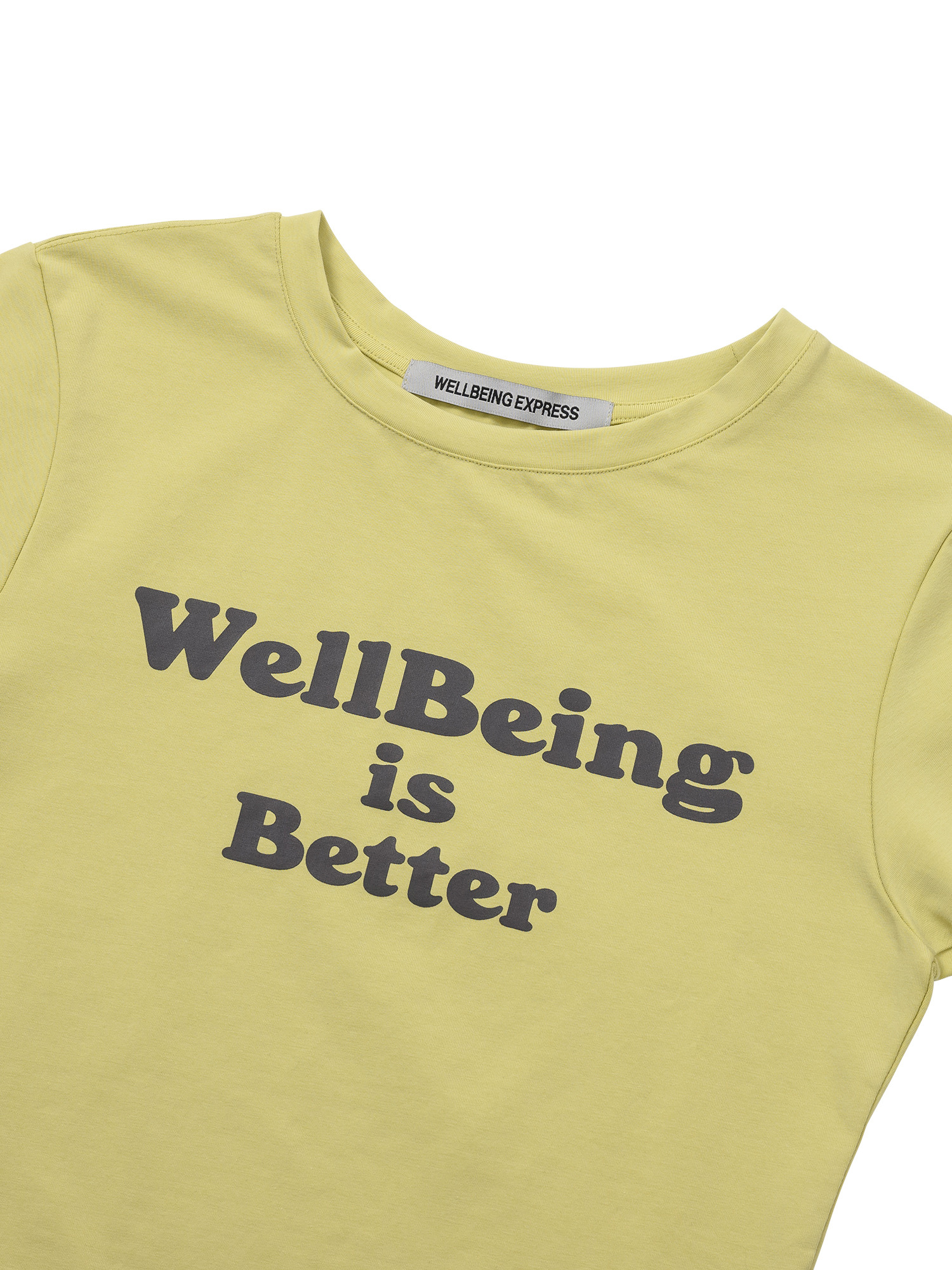 韓国人気[WELLBEING EXPRESS] WELLBEING IS BETTER HALF SLEEVE 한섬 EQL