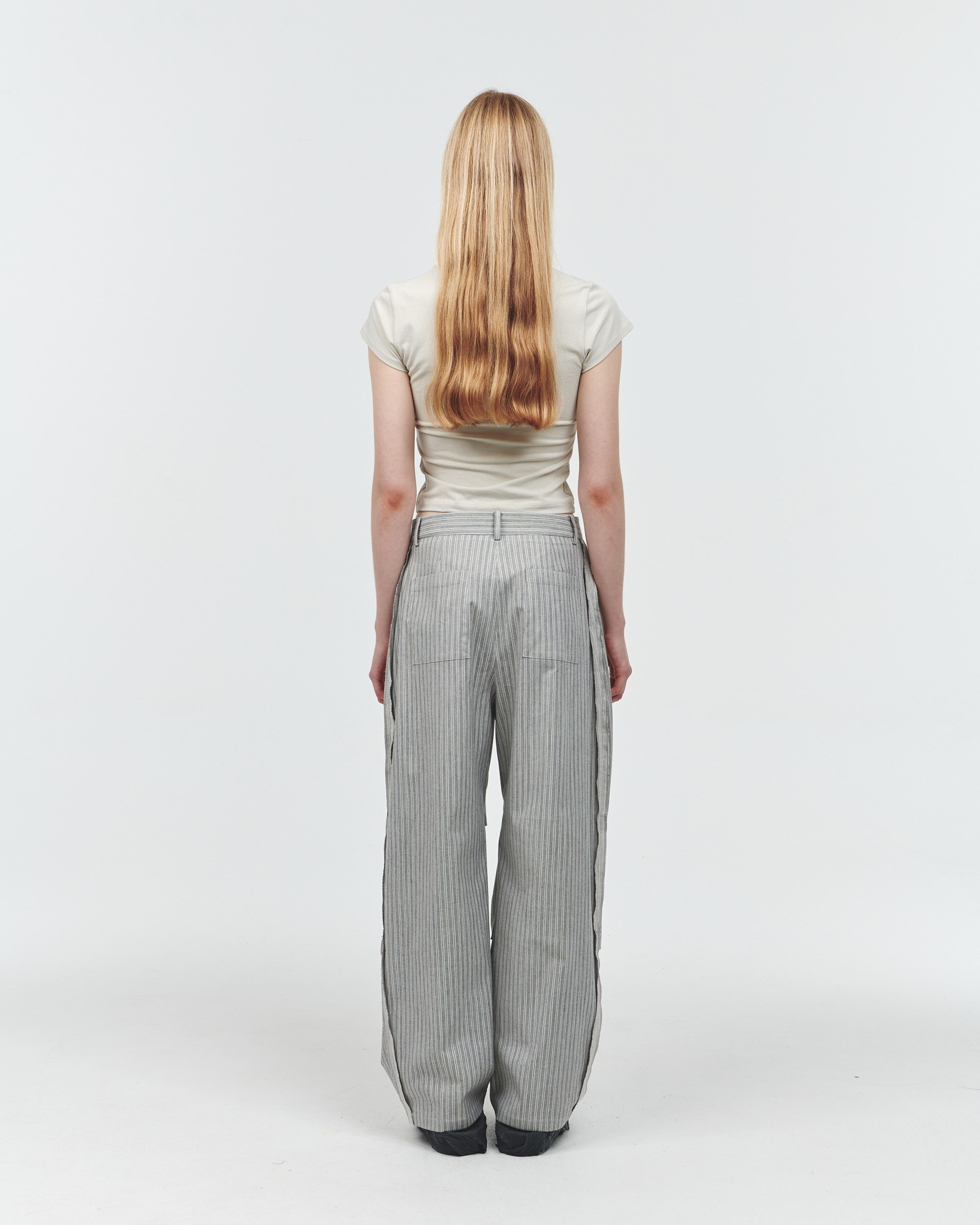 パンツ ODLYWORKSHOP Gravel Knee Dart Trousers Tacca Knee Dart Trousers (Restock) - odlyworkshop