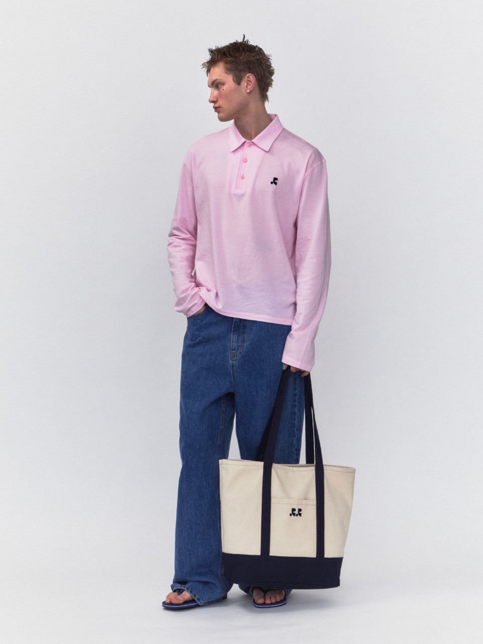 ☆韓国の人気☆【Rest&Recreation】☆RR CANVAS SHOULDER BA.G☆ Rest & Recreation(レストアンドレクリエーション) バッグ