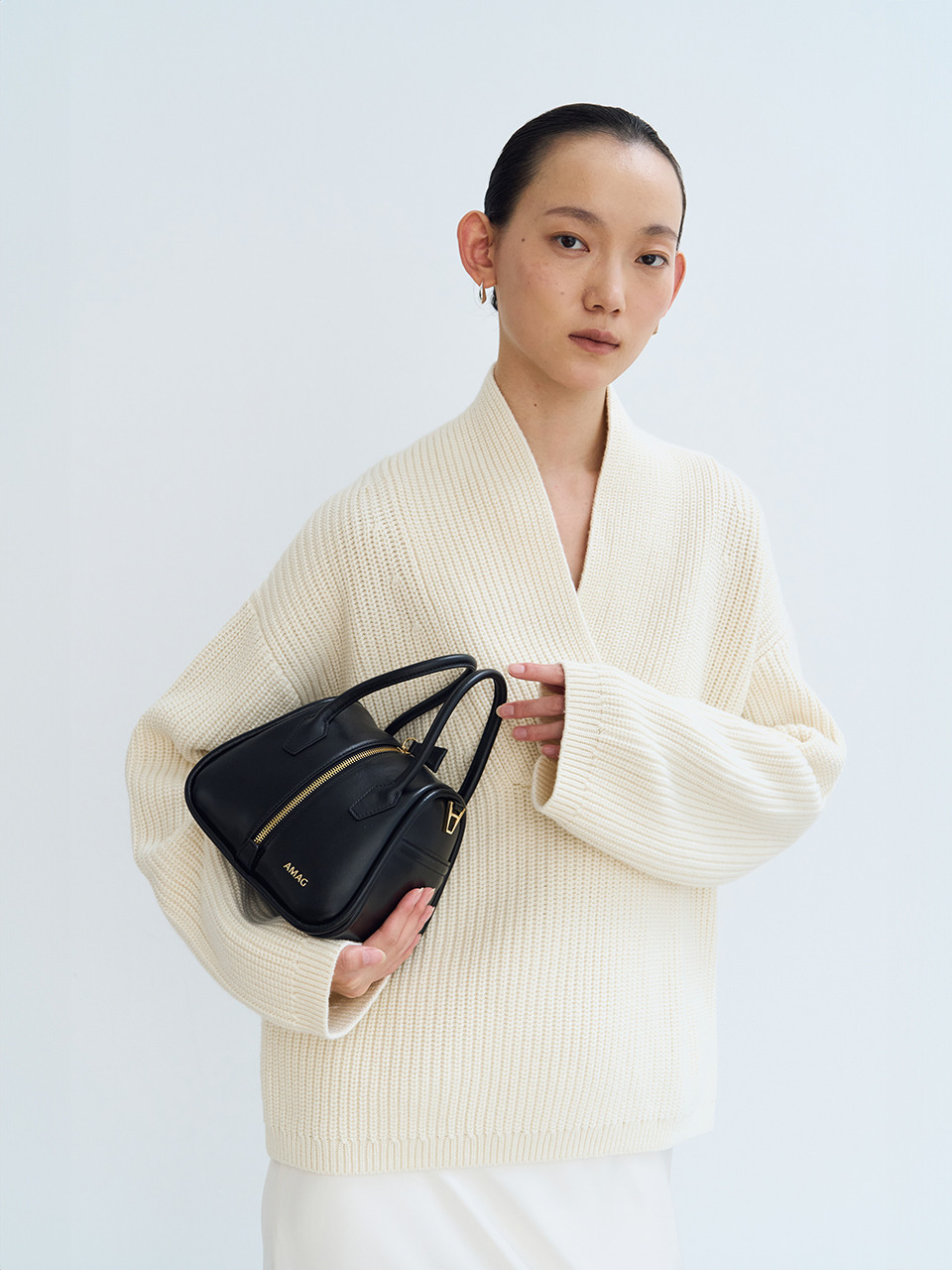 【AMAG STUDIO】N CHIC VILLE LARGE BAG_2 colors ☆韓国人気☆ AMAG STUDIO】N CHIC VILLE LARGE BAG_2 colors ☆韓国人気