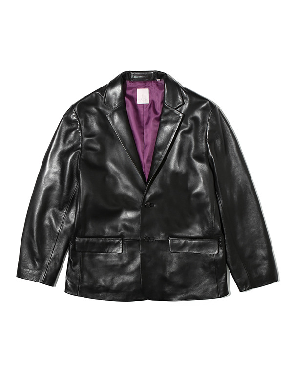 【ASIF CALIE】TASSEL LEATHER JACKET TASSEL LEATHER JACKET BLACK -as if CALIE-