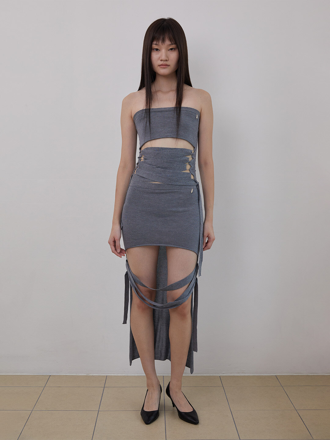 新品 JUUKIFF GATHERED SKIRT IN WOOL JUUKIFF(ジューキフ)のGATHERED SKIRT IN WOOLの通販｜PALETTE