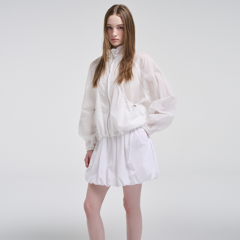 ジャケット ETMON Volume Pocket Wind Jumper, White 한섬 EQL
