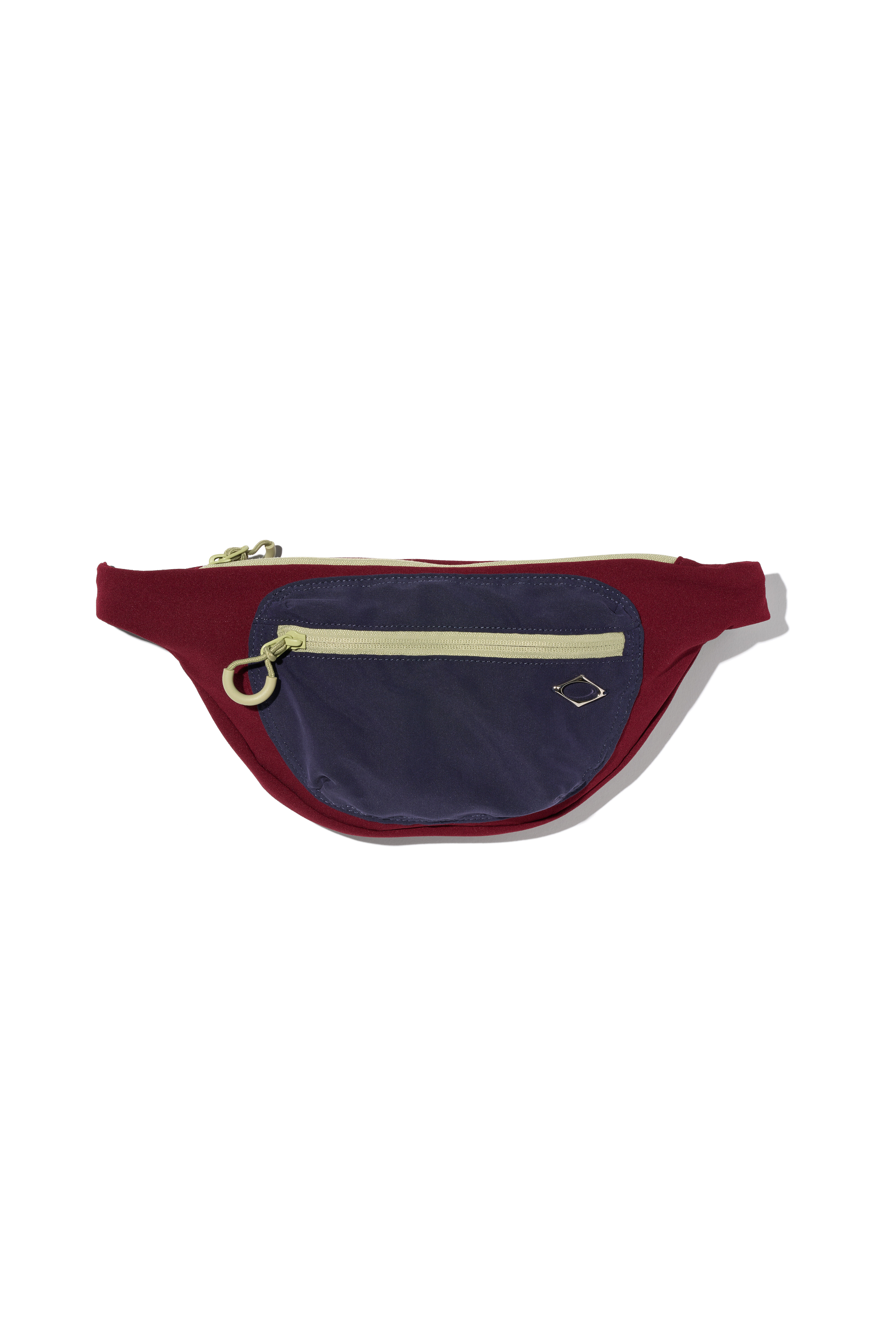 【MISCHIEF】 RHOMBUS BUM BAG RED/NAVY 한섬 EQL