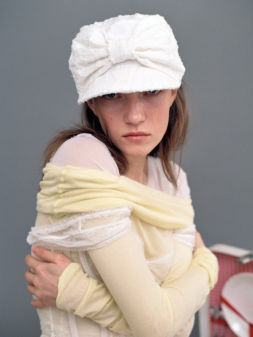 【韓国 AWESOME NEEDS】BELLBOY CAP_RIBBON_CHECK GP5823091941965_0_ORGINL_16950