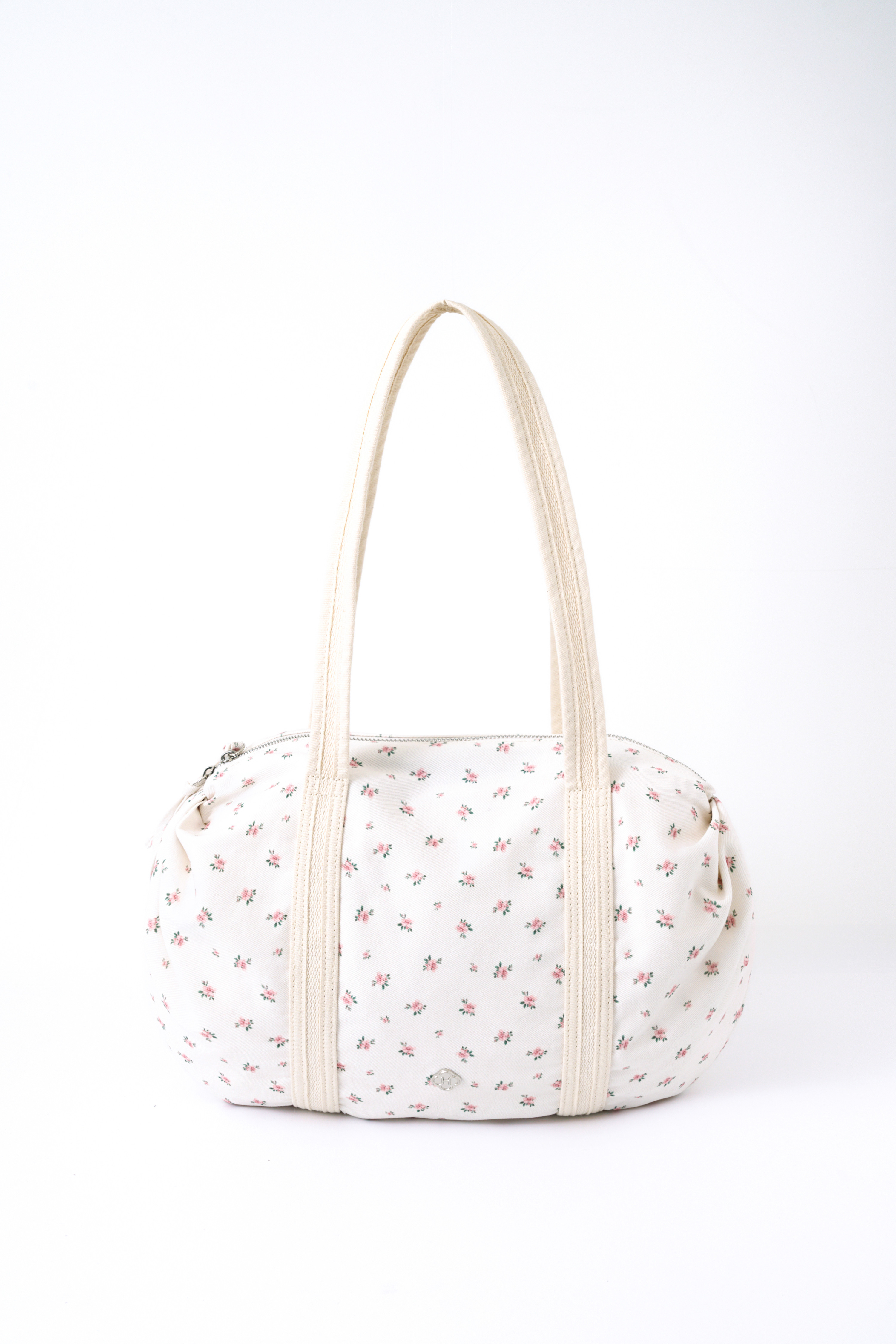 ★関税込★HEEARI★Aurora Shirring Duffle Bag_Floral 히어리 HEEARI [EXCLUSIVE] Aurora Shirring Duffle Mini