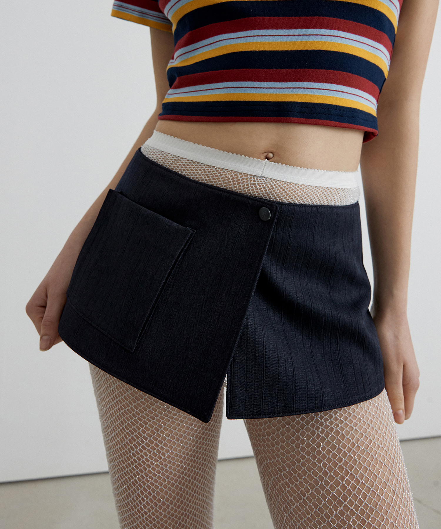 overdue flair ♥ JACQUARD PENCIL SKIRT/追跡付 JACQUARD PENCIL SKIRT - overdue flair