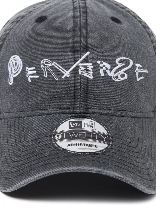 帽子 NEW ERA PERVERZE Scrap Initial Cap Gray 🧢NEW ERA X PERVERZE / Scrap Initial Cap 可以遮陽的春夏實用