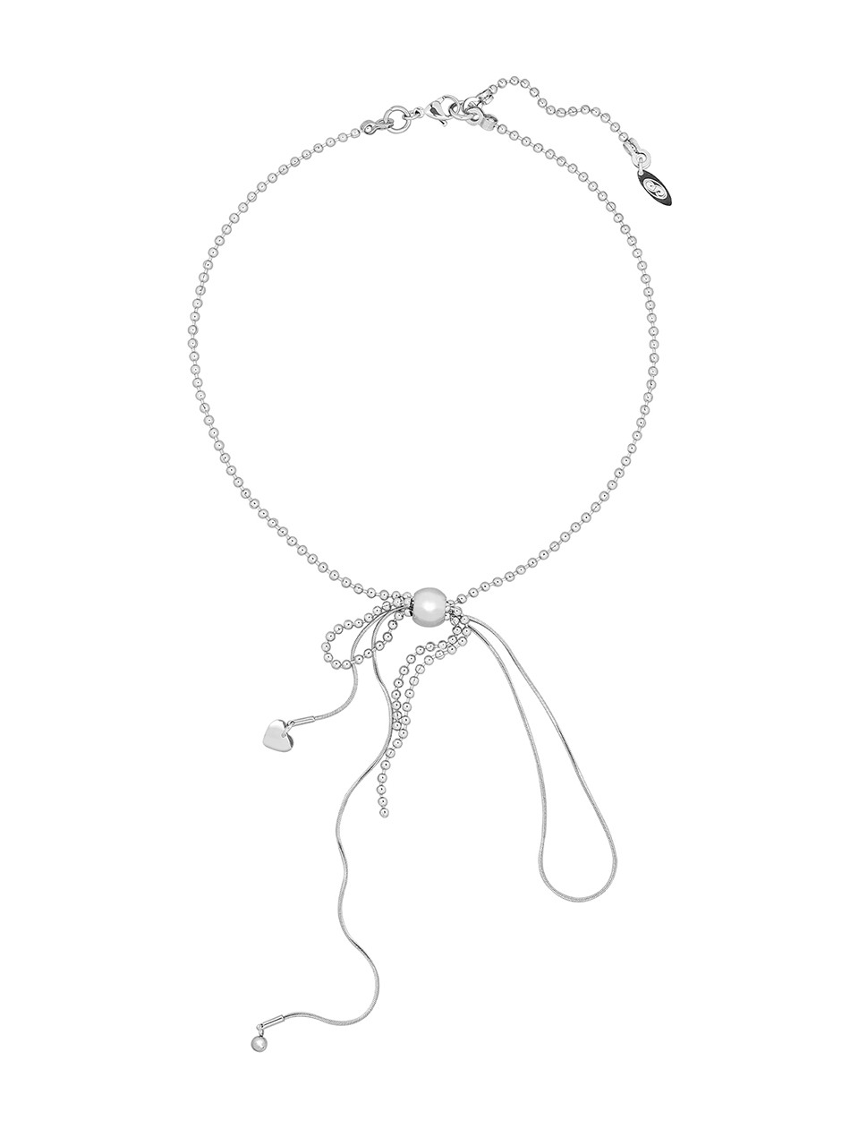 【SENTIMENTS】NO.508 NECKLACE ★韓国人気★ 追跡付 센티멍 넘버 508 네크리스 실버 | SENTIMENTS | KREAM
