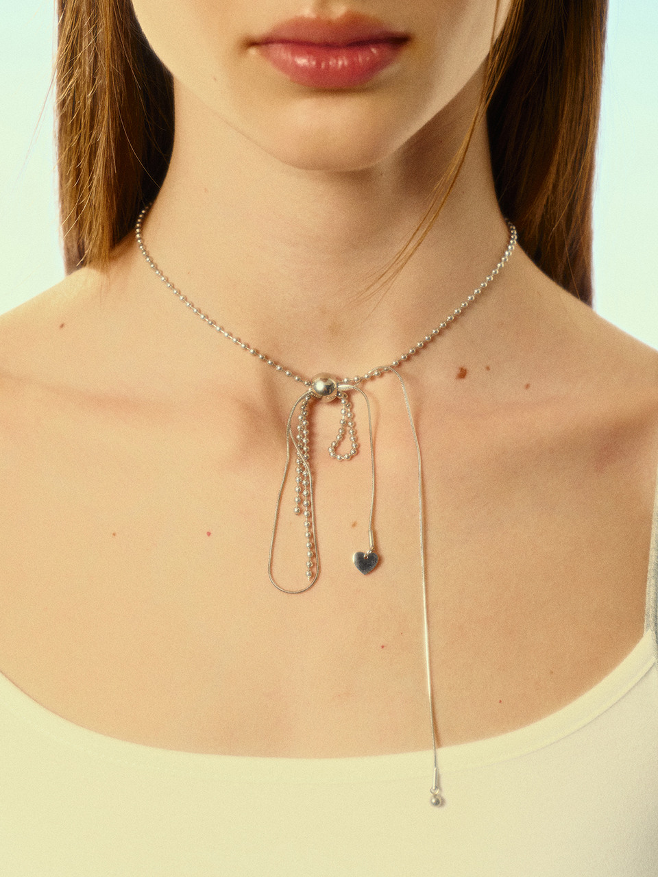 【SENTIMENTS】NO.508 NECKLACE ★韓国人気★ 追跡付 Singapore Chain Necklace 2.2mm Solid Sterling Silver 24&quot