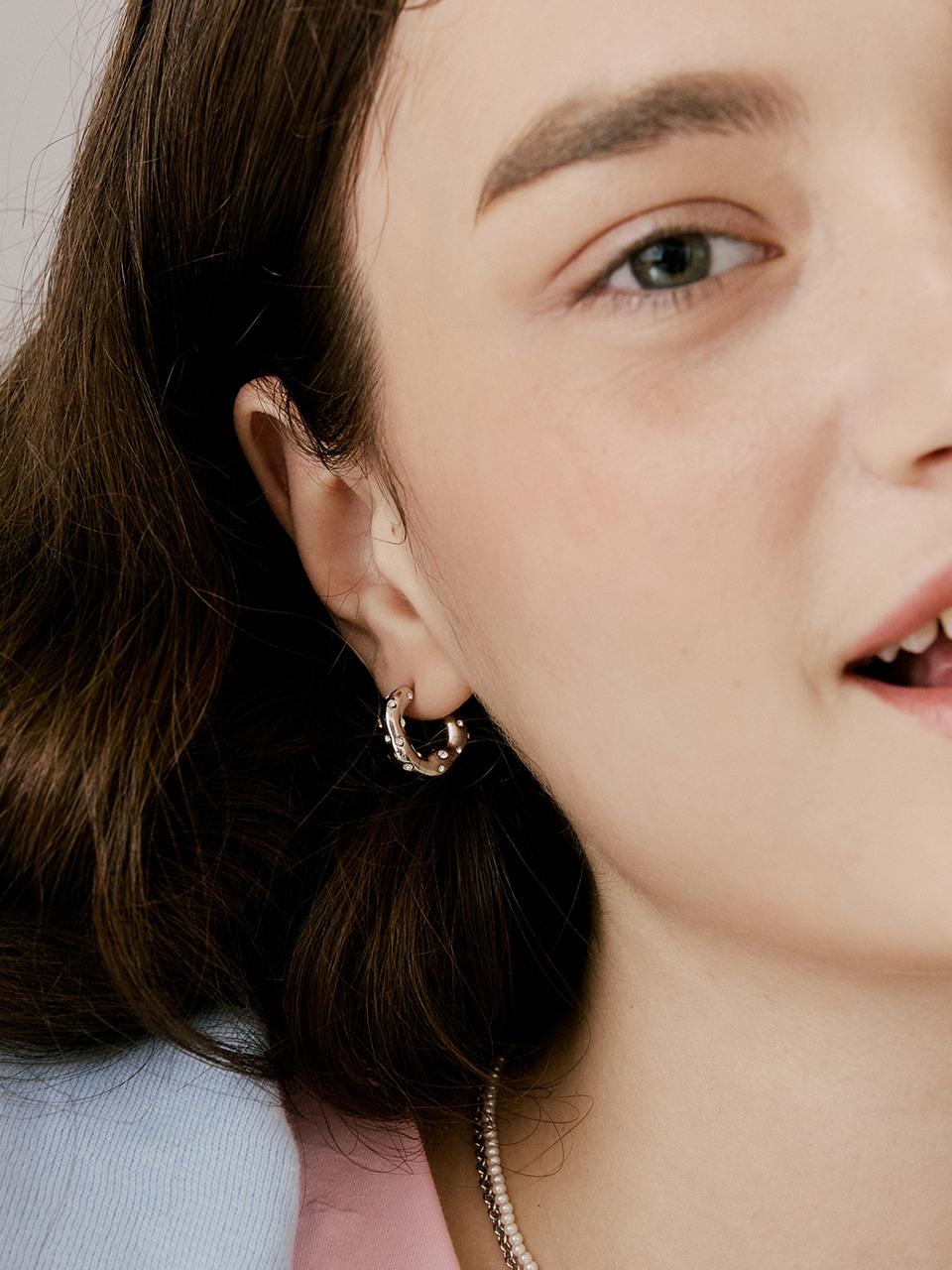 【VINTAGE HOLLYWOOD】Luna Glint Earrings_VH2479EA008M~ピアス VINTAGE HOLLYWOOD】Luna Glint Earrings_VH2479EA008M~ピアス