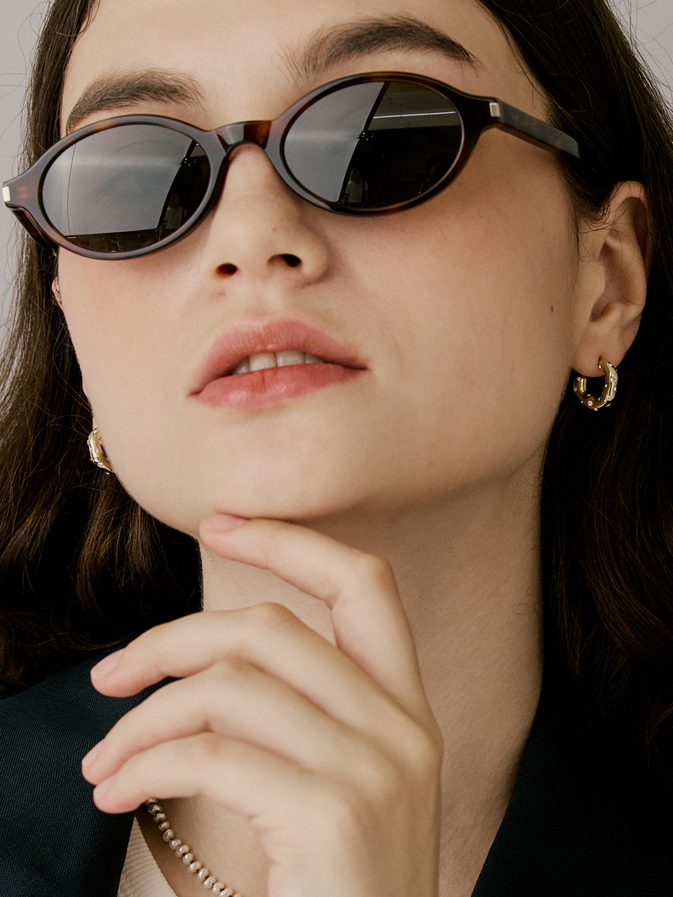 【VINTAGE HOLLYWOOD】Luna Glint Earrings_VH2479EA008M~ピアス 즐거운 온라인 쇼핑공간에 오신 것을 환영합니다!