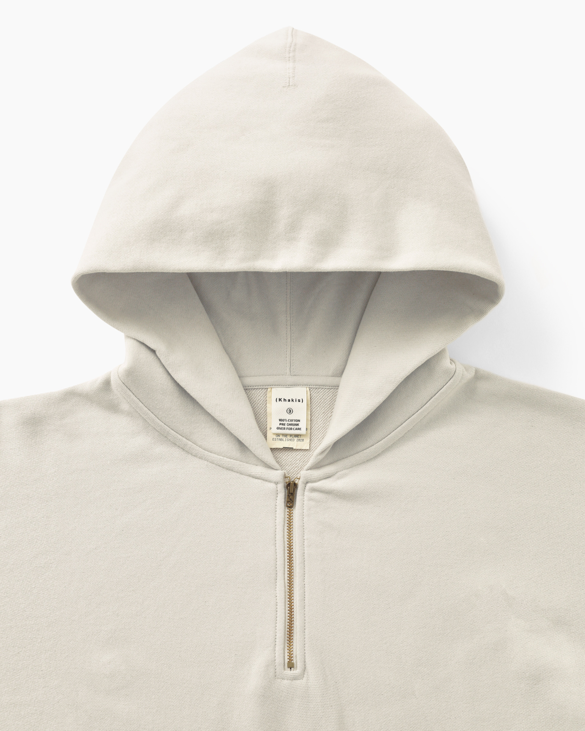 【Khakis】O.D Easy Zip Hoodie☆韓国 人気☆24FW☆フーディー Khakis O.D Easy Zip Hoodie - Indigo Blue | International Store