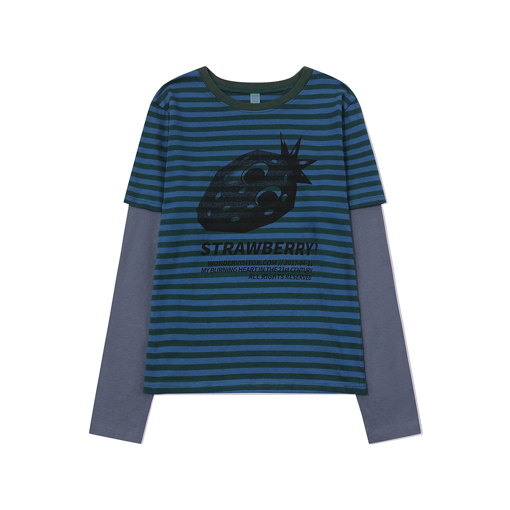 【WONDER VISITOR】Logo track Raglan LS-T Designer fashion, Seoul-fully created | W Concept