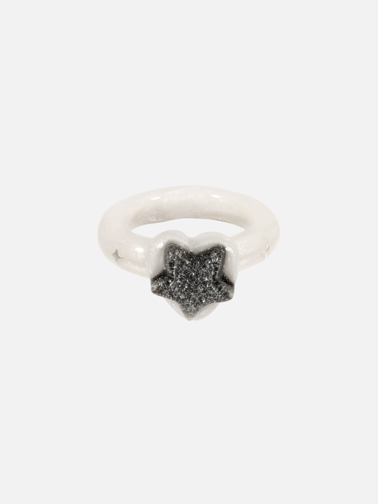 [韓国人気ジュエリー] nff Coincide Ring White 한섬 EQL