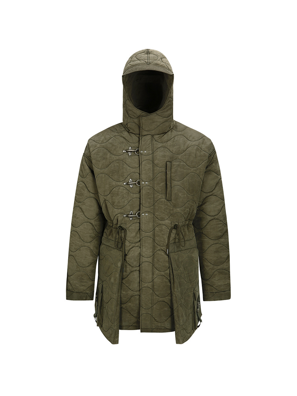 【ANDERSSON BELL】 LACE-UP FISHTAIL PARKA awa638m 한섬 EQL