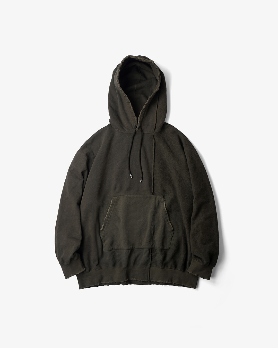 Name. EDGE AGING ASYMMETRIC HOODIE ASYMMETRIC ZIP-UP HOODIE – THE