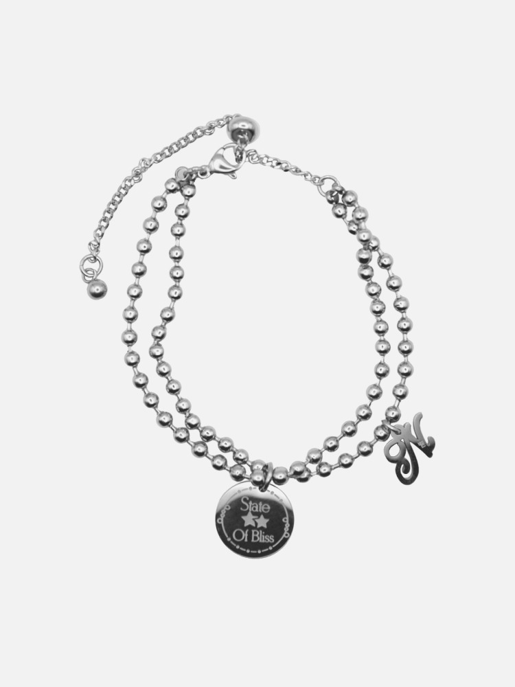 [韓国人気ジュエリー] nff bliss coin bracelet-silver 한섬 EQL