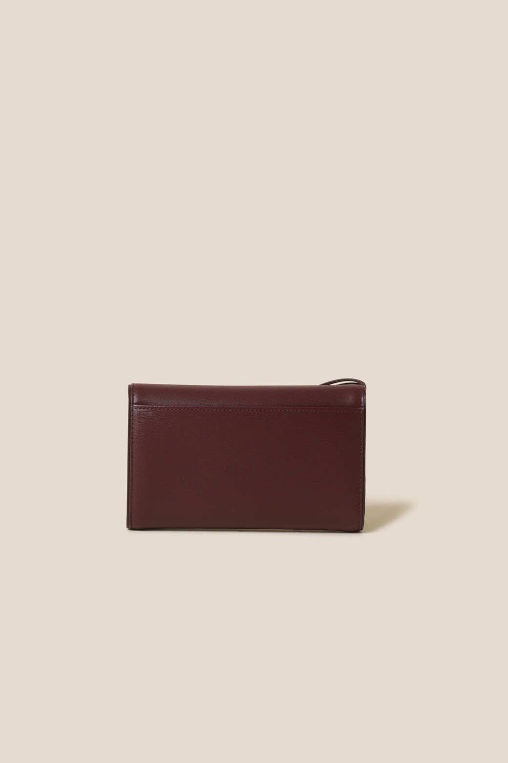 折りたたみ財布 COURONNE Fermoir Middle Wallet (Wine)_RCWEX24641WIX 한섬 EQL