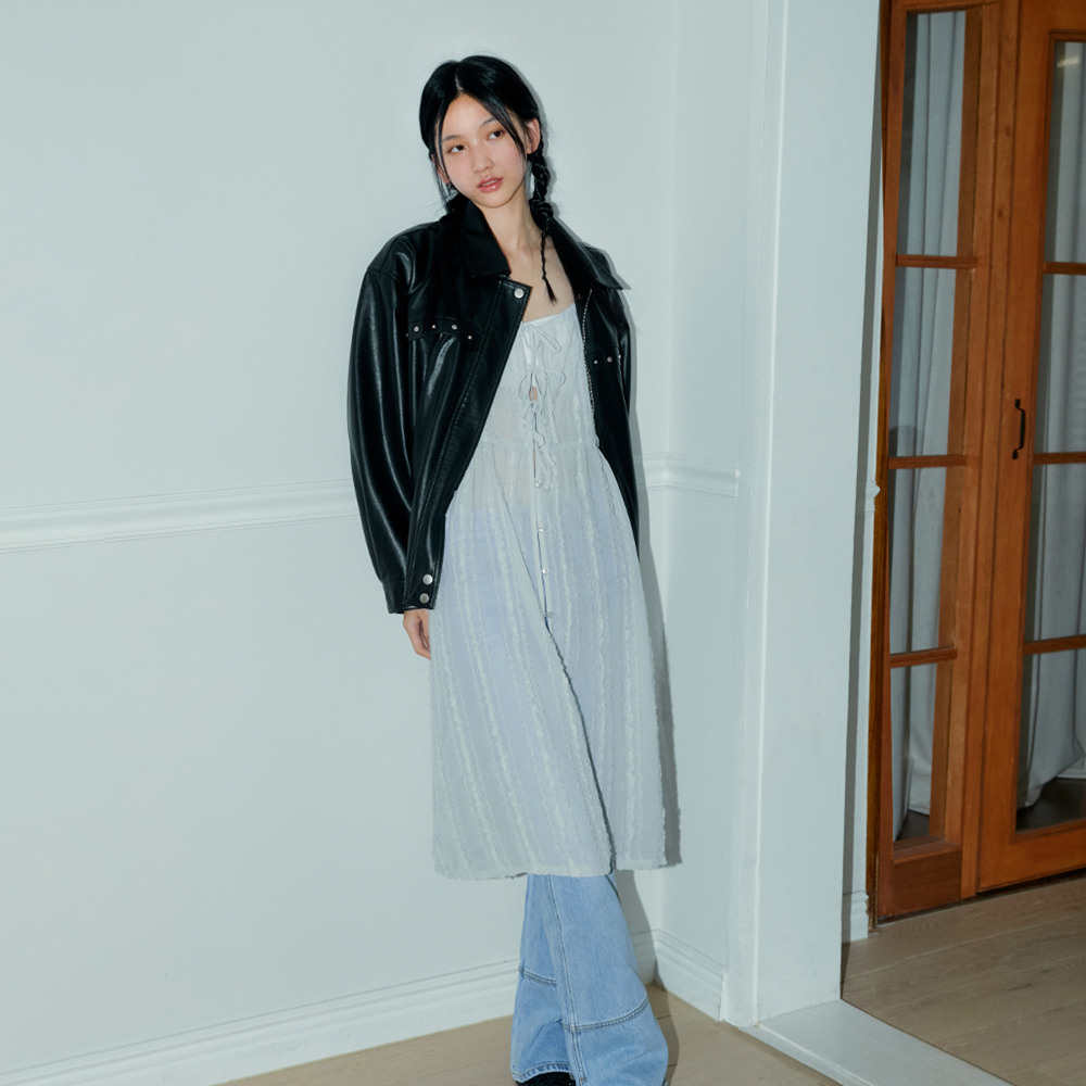 韓国 女子 人気 [MARGARIN FINGERS] LACE BELLE LONG ONE-PIECE Margarin Fingers