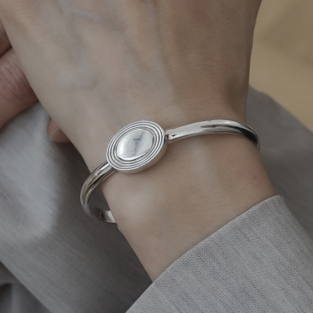 [SCUDO]Signature Link Bracelet Slim★韓国 ブレスレット TOMWOOD - Bo Bracelet Slim 7Inch(18cm) / ボーチェーンスリム