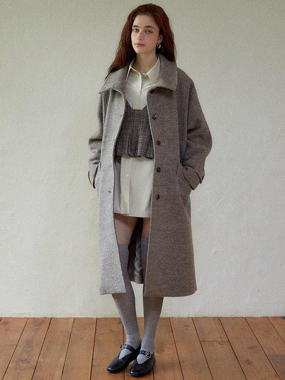 louren ローレン　mohair shaggy long coat きりまる louren ローレン mohair shaggy long coat きりまる（LAULEN