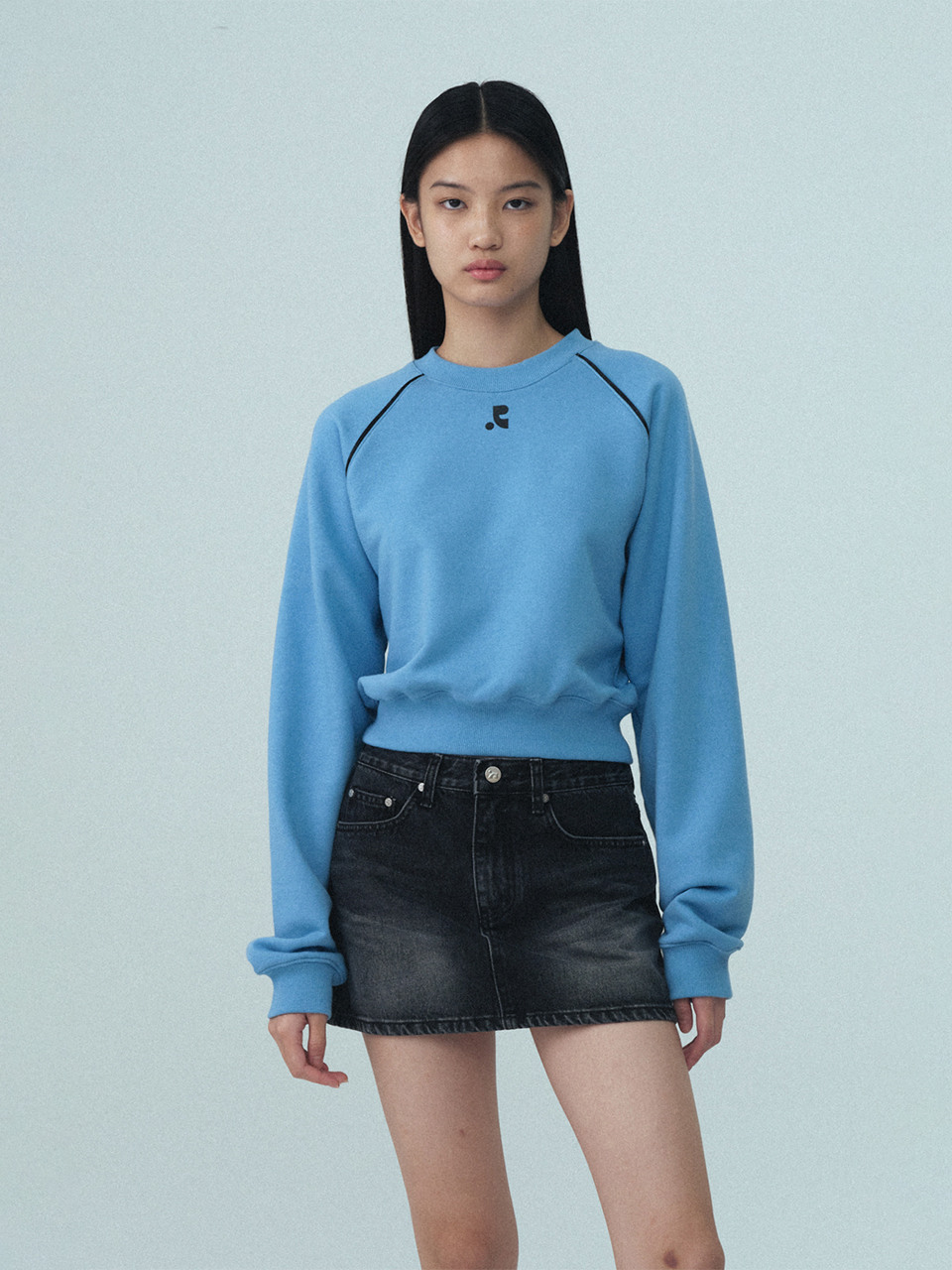 ★韓国人気★Rest&Recreation★RR KNIT MINI DRESS RR SQUARE NECK MINI DRESS - BEIGE - rest and recreation