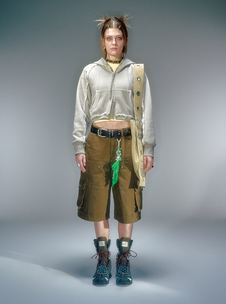 パンツ VACANT Archive : 25SS / MOKSHA BERMUDA PANTS (3COLORS) VACANT Archive ベイカントアーカイブ SS25 MOKSHA BERMUDA