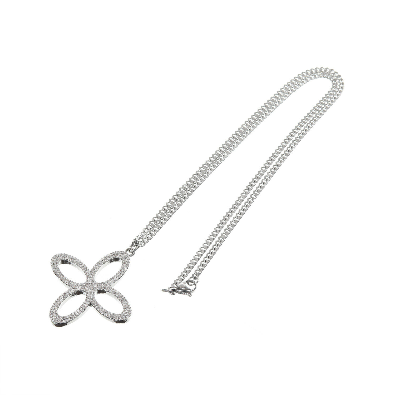 【SURGERY】ice clover logo necklace SURGERY サージェリー 24SS ice clover logo necklace アイス