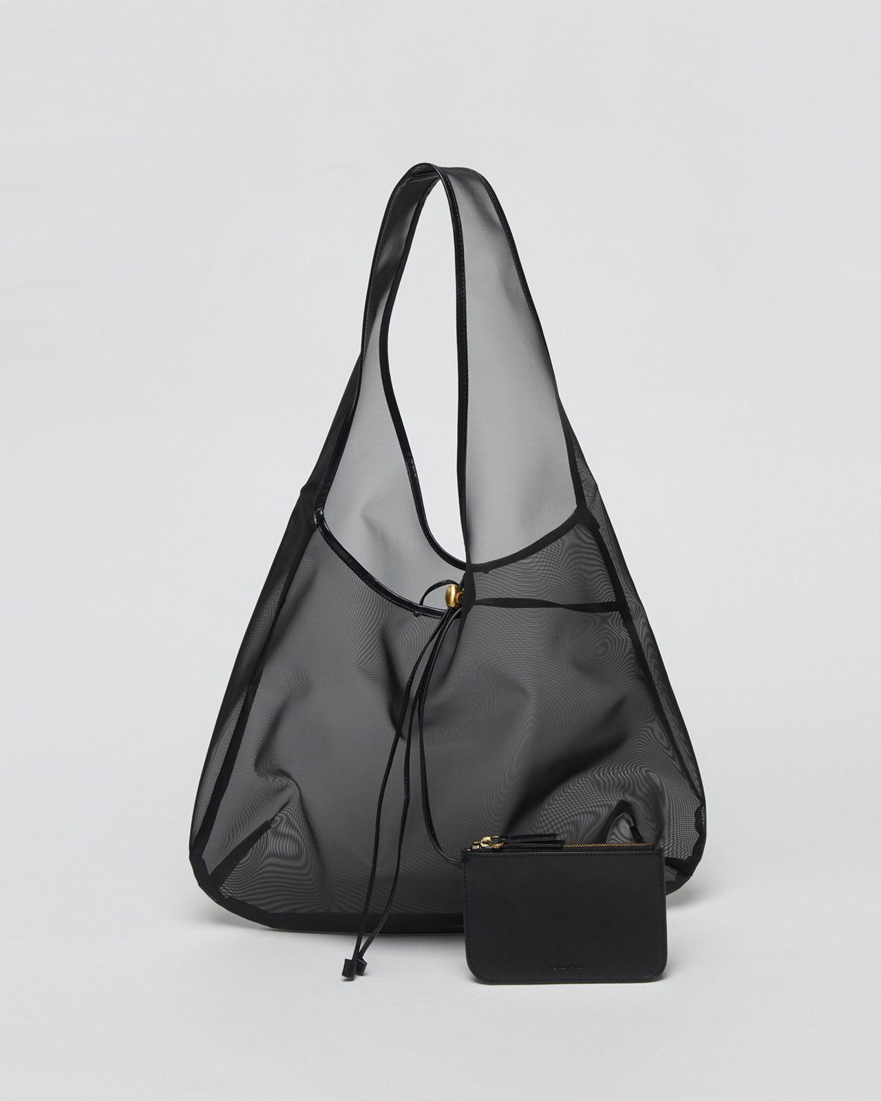 韓国商品/WELCOME TO CCC mimi bag (BlACK) + silver chain 한섬 EQL