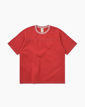 Faded Game Tee Red